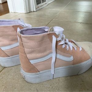 VANS  high top platform sneakers sz. 8.5